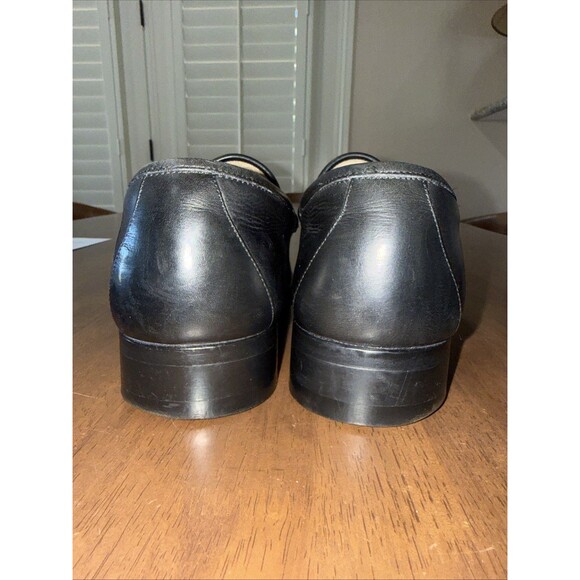 Gucci Jordaan Horsebit Loafer Black Leather Mens 10.5 EEE Made Italy Authentic main image 11